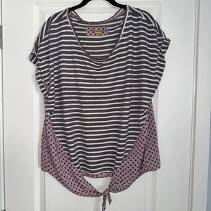 Anthropologie Little Yellow Button Shirt